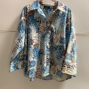 FOXCROFT WRINKLE FREE , SIZE 20W